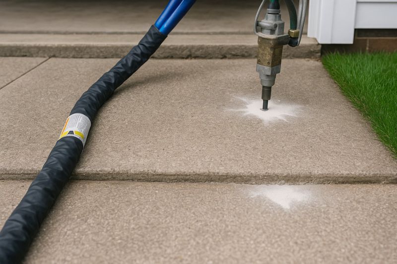 Concrete Settlement Repair in Corpus Christi, TX