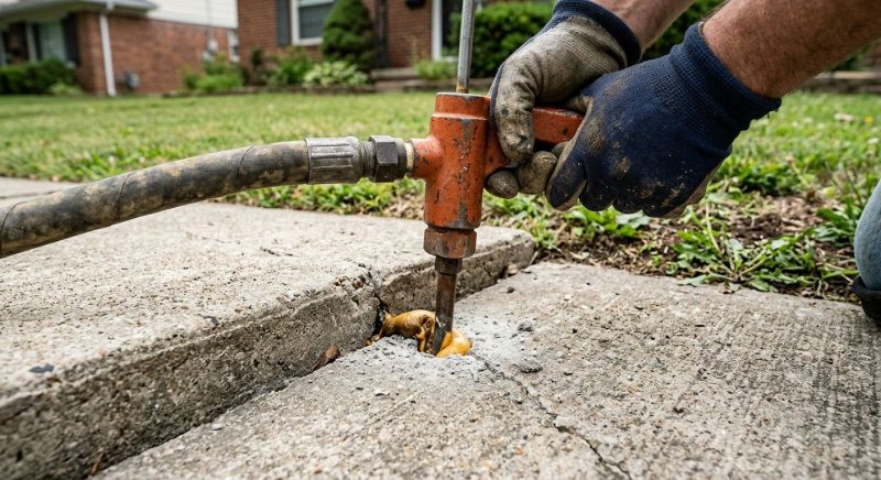 Foam Jacking in West Des Moines, IA