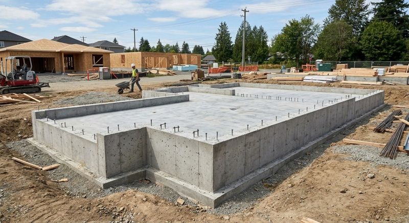 Foundation Pouring in Greenville, SC