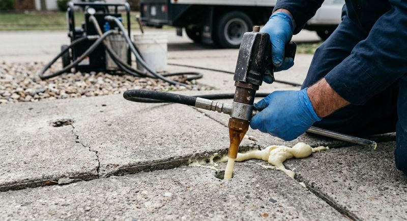 Garage Settling Repair in Des Moines, IA